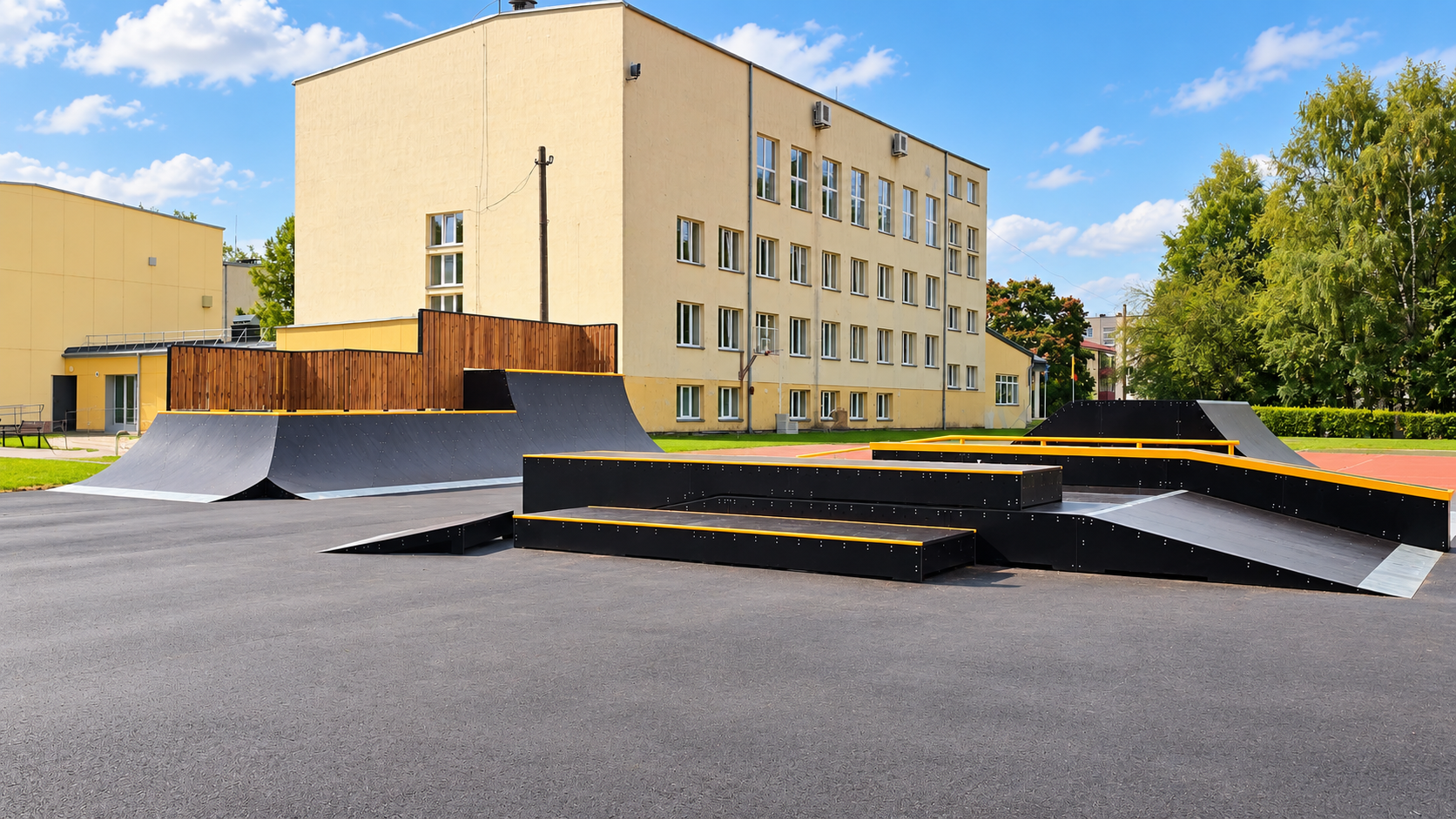 Plungės skate parkas – SPOT RAMPS Plungės skate parkas
