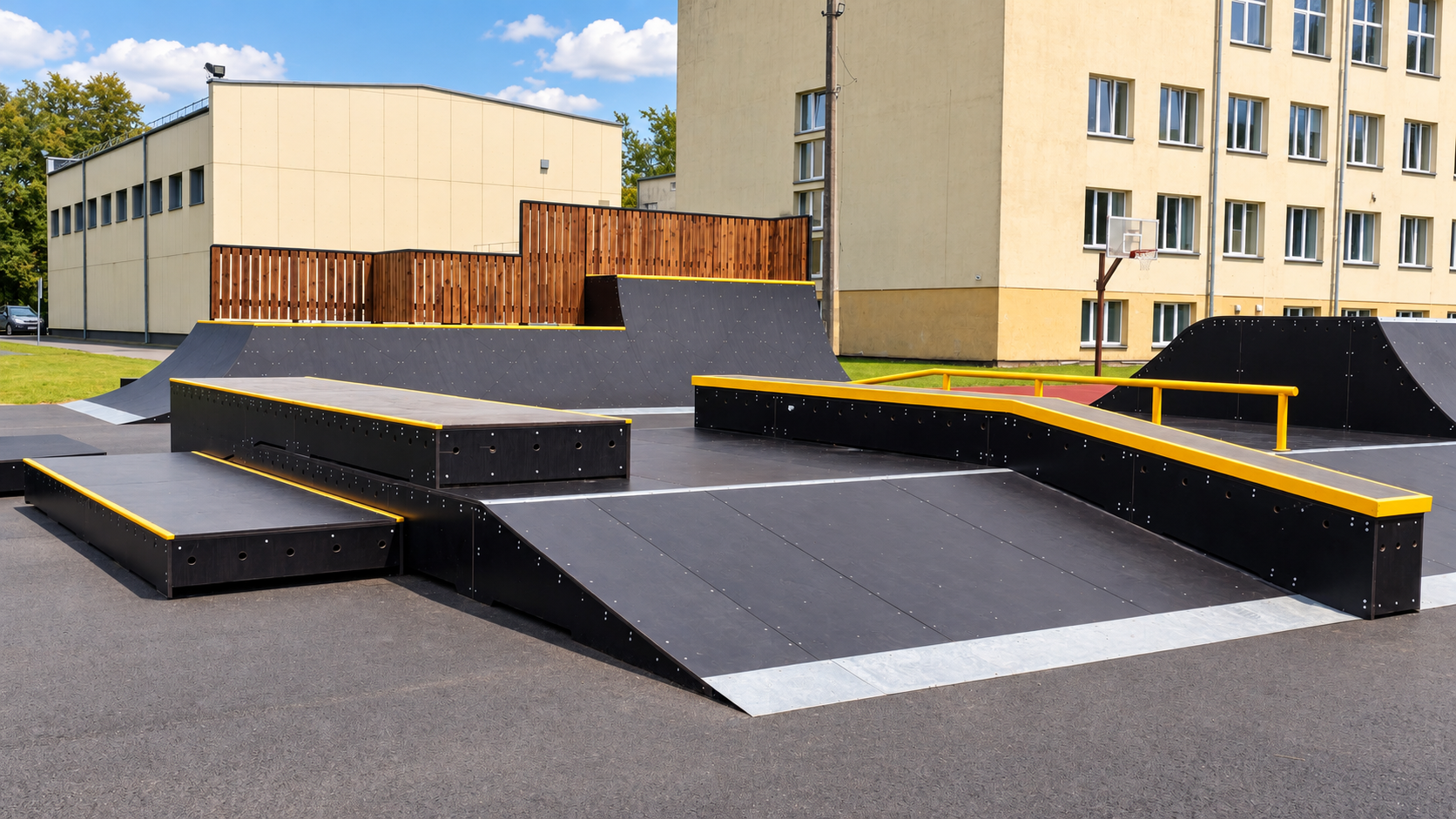 Plungės skate parkas – SPOT RAMPS Plungės skate parkas